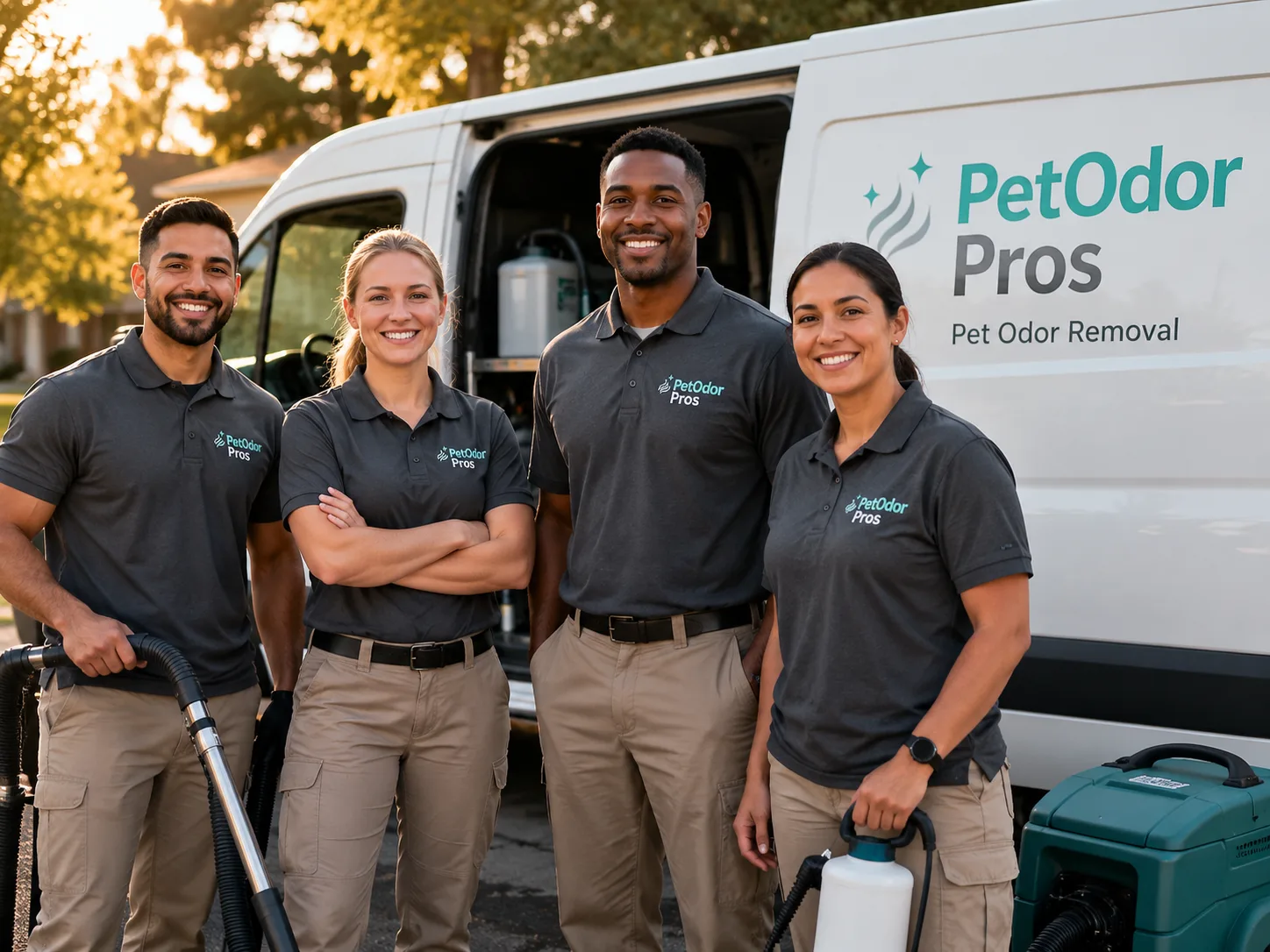 Pet Odor Removal team serving Grandview, IN